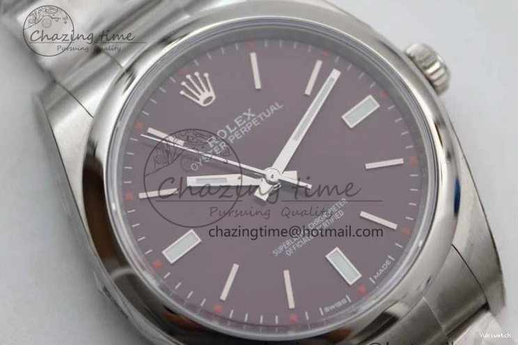 Edition on Steel Grape 114300 SS Perpetual Best 39mm Bracelet SA3132 1:1 Dial Oyster EWF 904L 0206